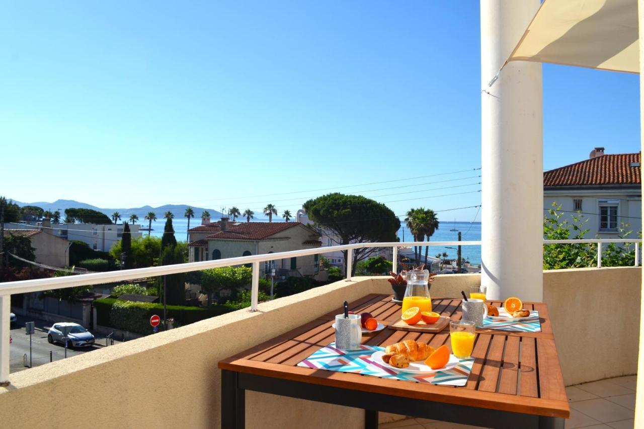 Appartement Vue Mer Avec Parking Ferme La Ciotat Exteriör bild